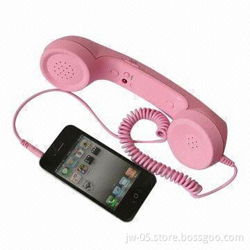 Radiation-proof Mobile Phone Handset/Headphones, Compatible for iPhone, Make Calls More Comfortable